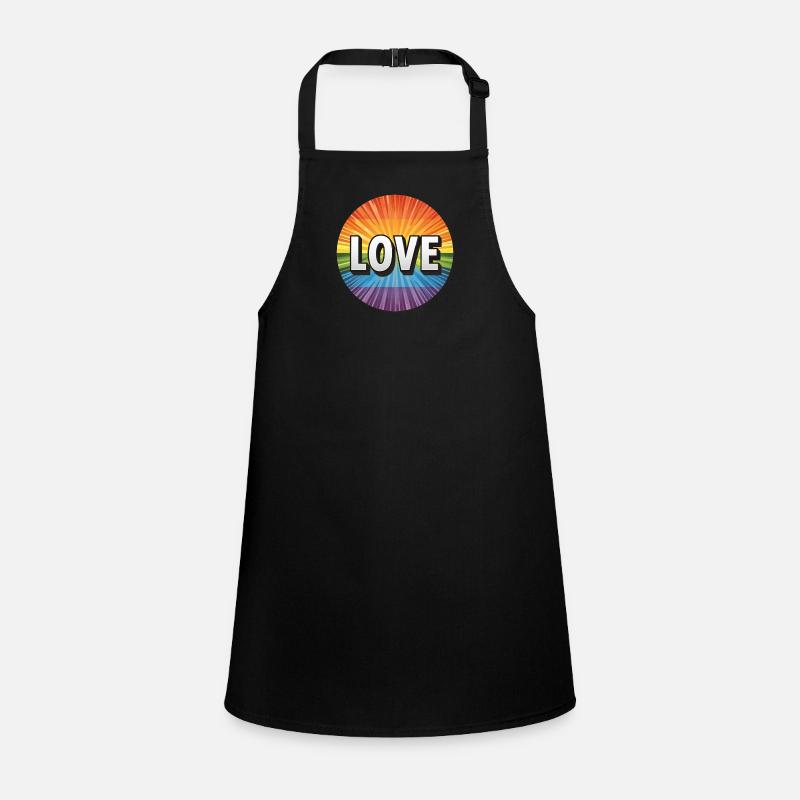L’amour LGBTQ Tablier Enfant