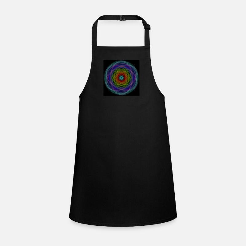 Hypnotic Rainbow Children's Apron