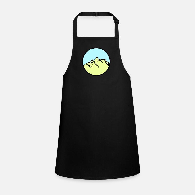 mountains mountains Children's Apron