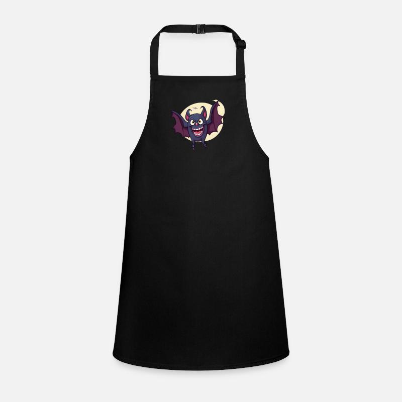 Halloween Bat Moon Children's Apron
