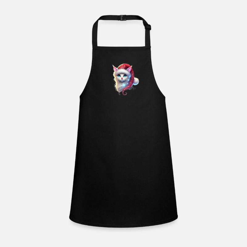 Christmas Cat Children's Apron