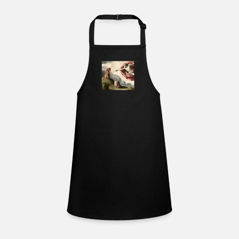 Michelangelo Cat Children's Apron