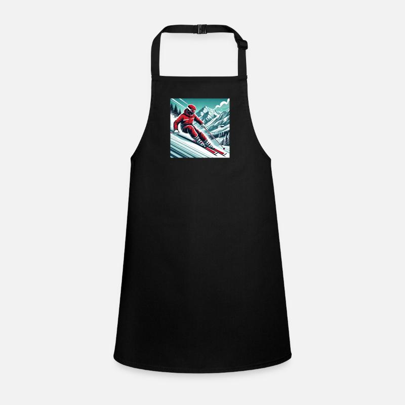 Dynamics and adventure: skiing in the Alps Children's Apron