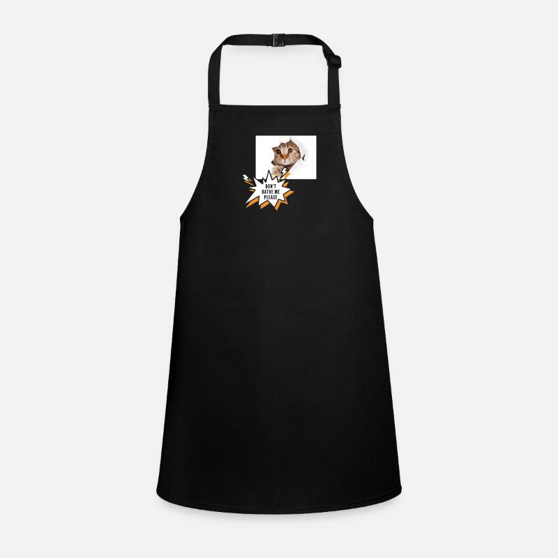 Don't bathe me cat Children's Apron