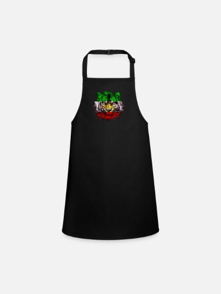 Persia - Children's Apron - black - Front