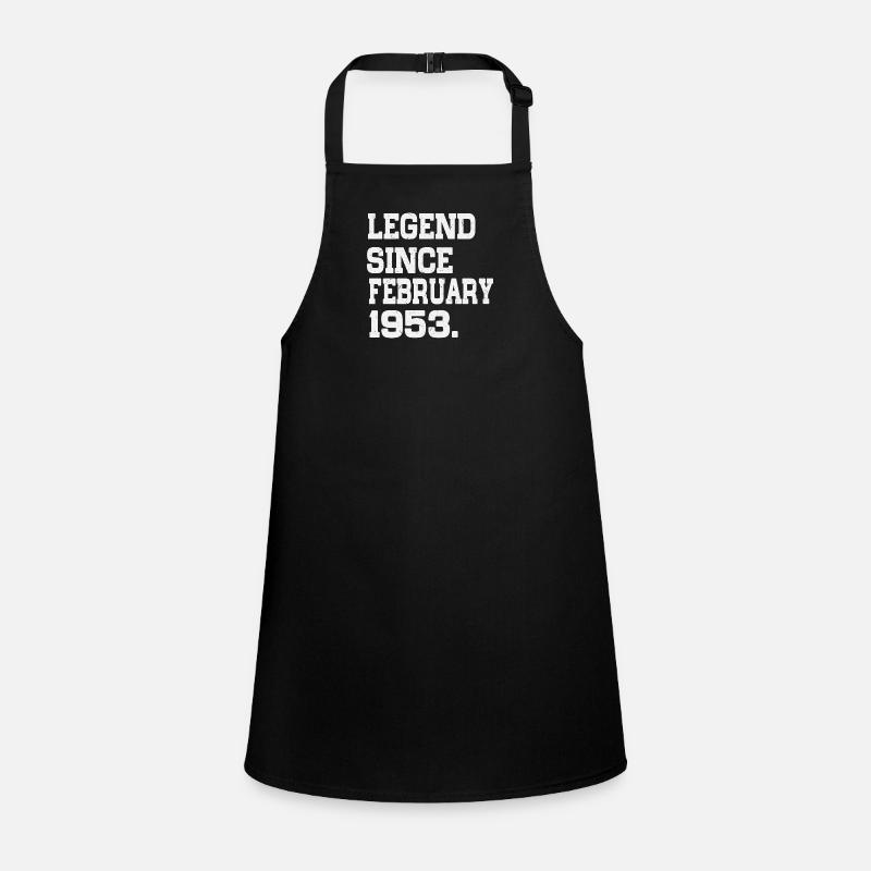 February Born 1953 Birthday Gift Children's Apron