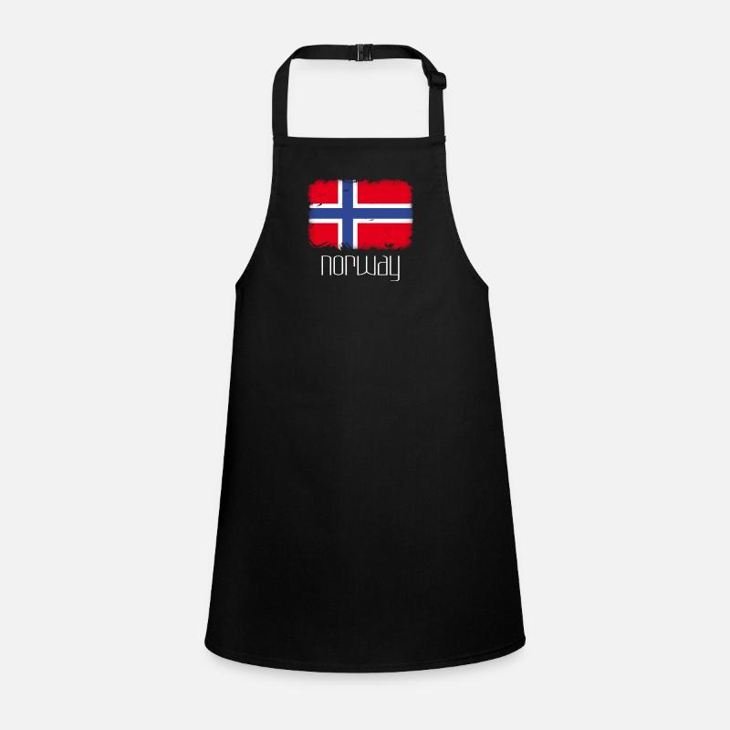 Fishing Tour Norway Customizable Children's Apron