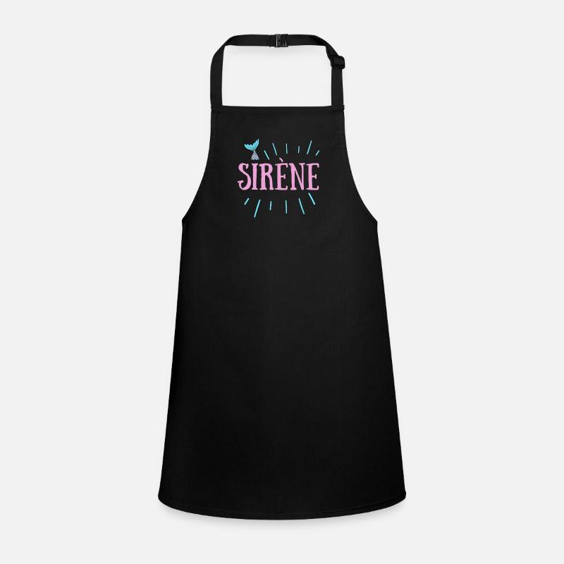 sirène petit logo Tablier Enfant