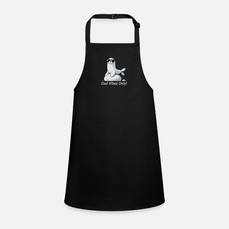 Seal Sunglasses Cool Children's Apron