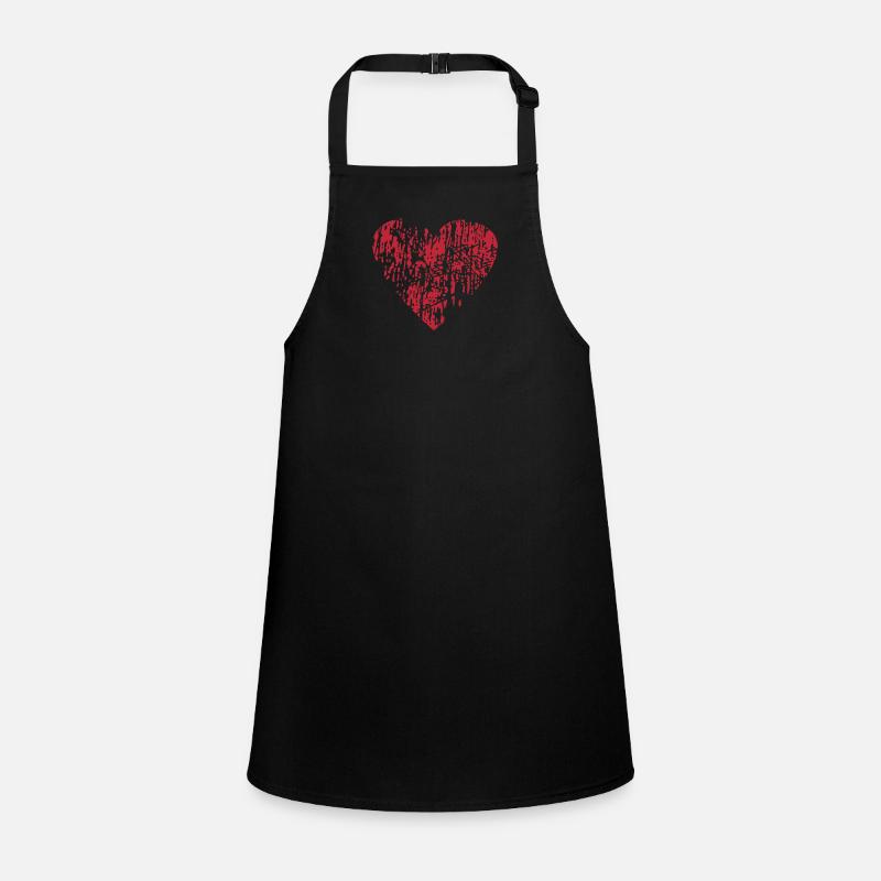 Distressed Heart Schürze für Kinder