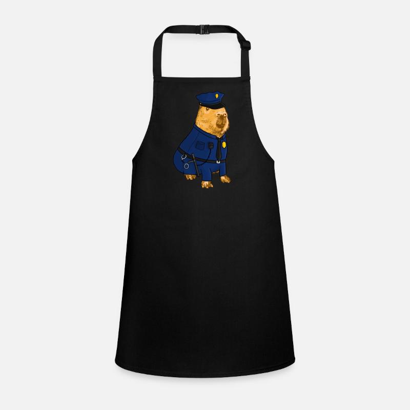 Capybara Police Tablier Enfant