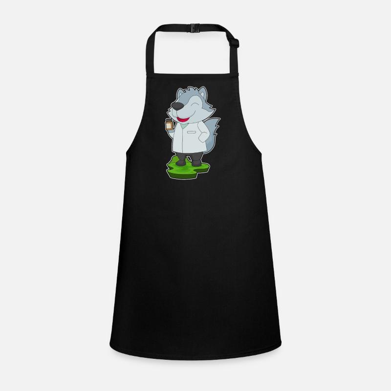 Wolf Doctor Medicine Children's Apron