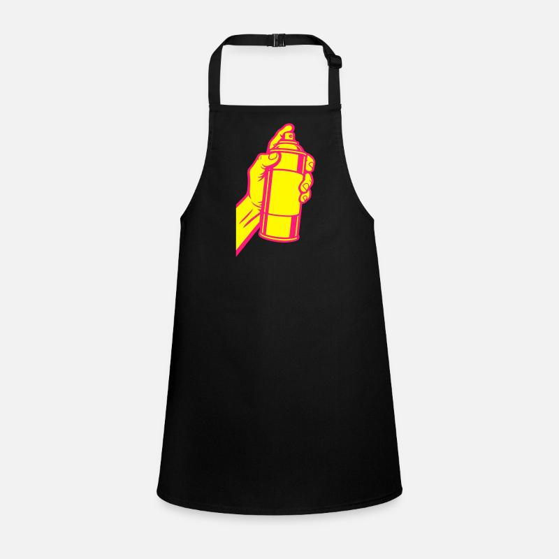 Graffiti Spray Can Pop Art Children's Apron