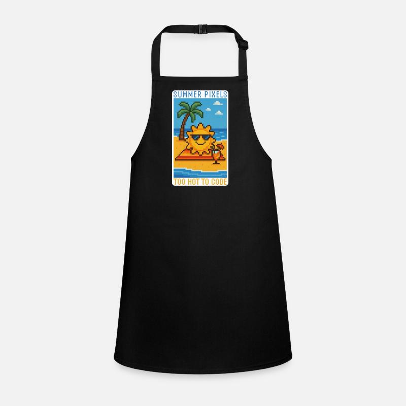 Sunny Pixels & Chill Children's Apron