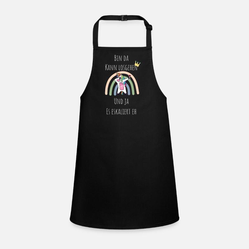 Unicorn Rainbow Escalation Children's Apron