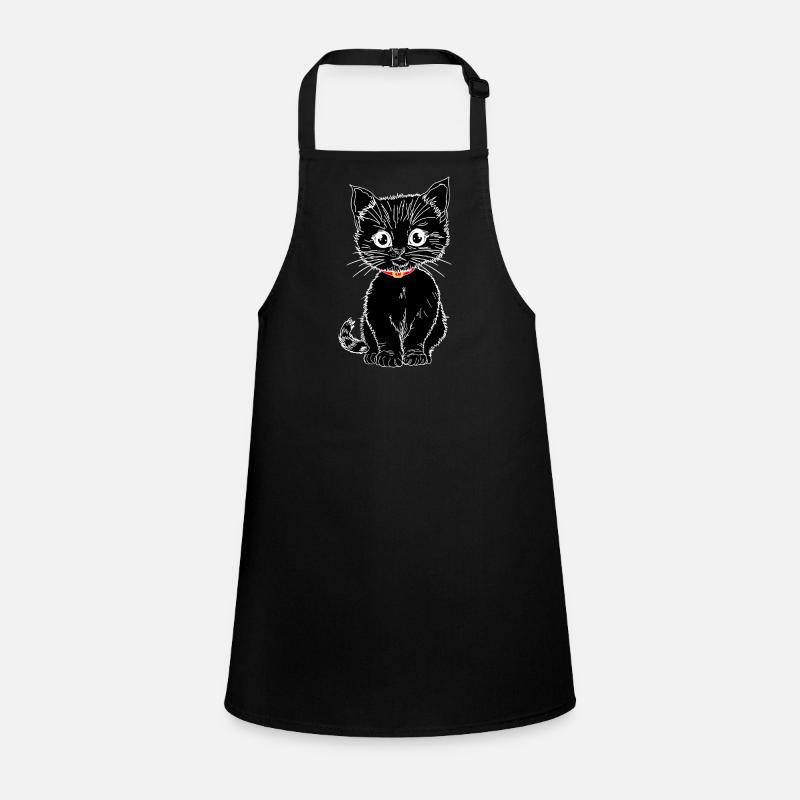 black Children's Apron