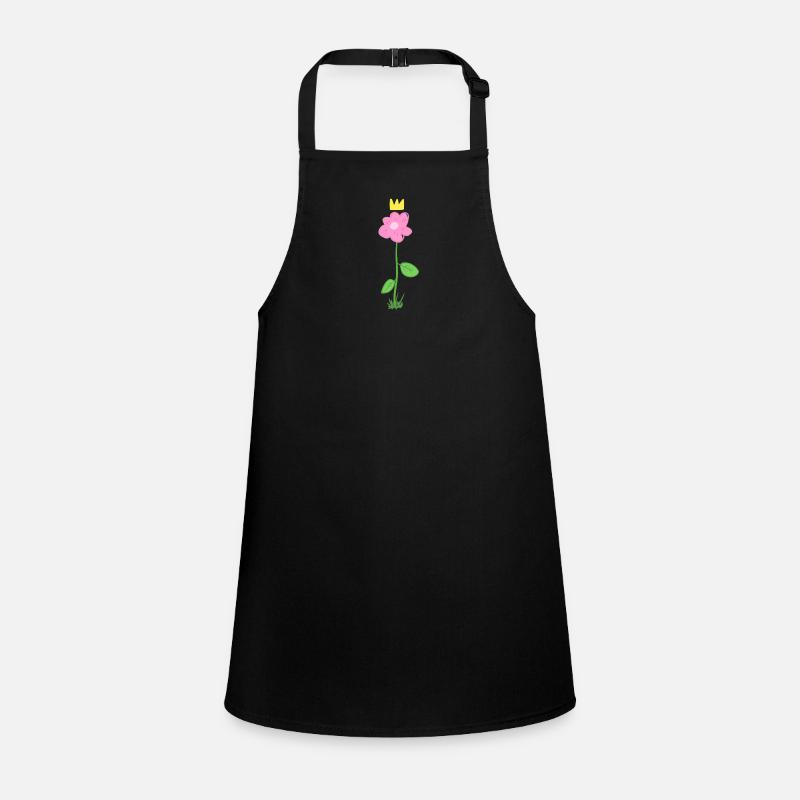blume rosa pflanze krone symbol Schürze für Kinder