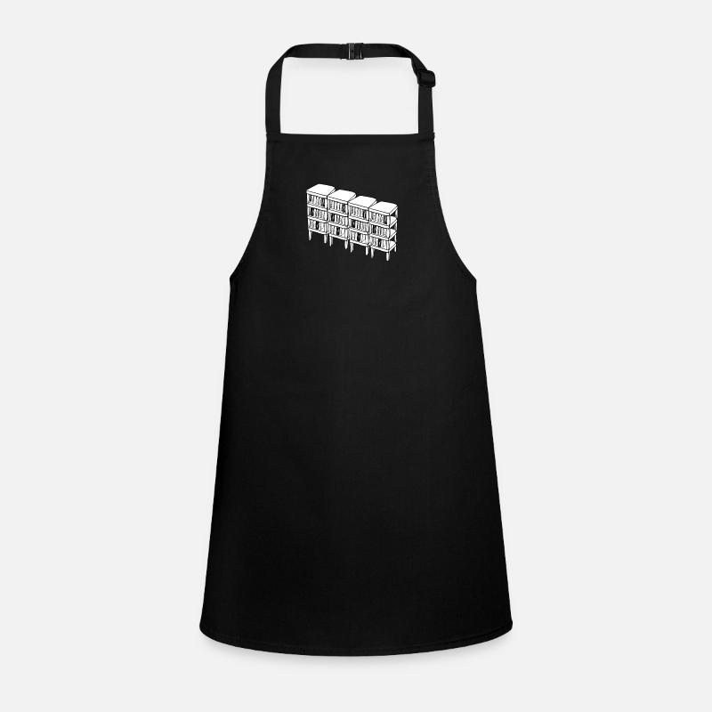 Bookcase reading books Children's Apron
