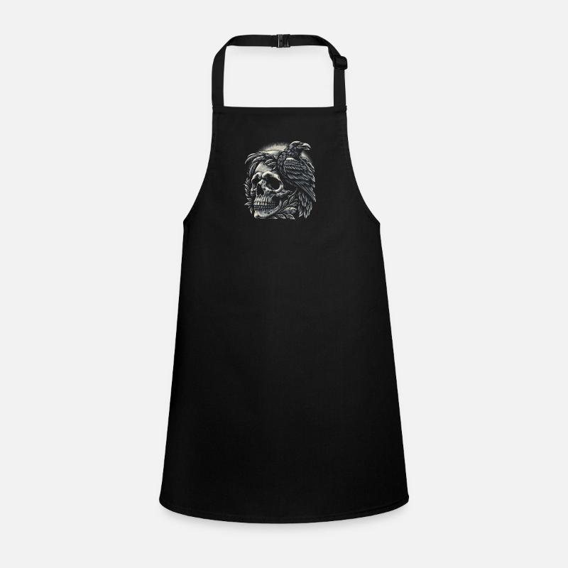 Midnight's Sentinel Children's Apron