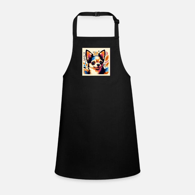 Chihuahua Risograph Vector Style 2 Children's Apron