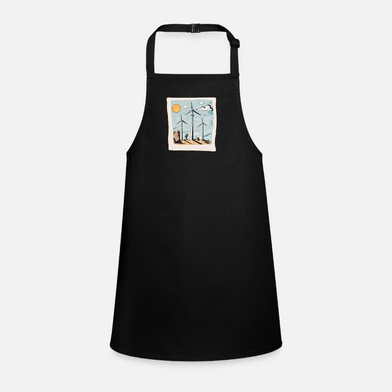 Wind turbine blades Children's Apron