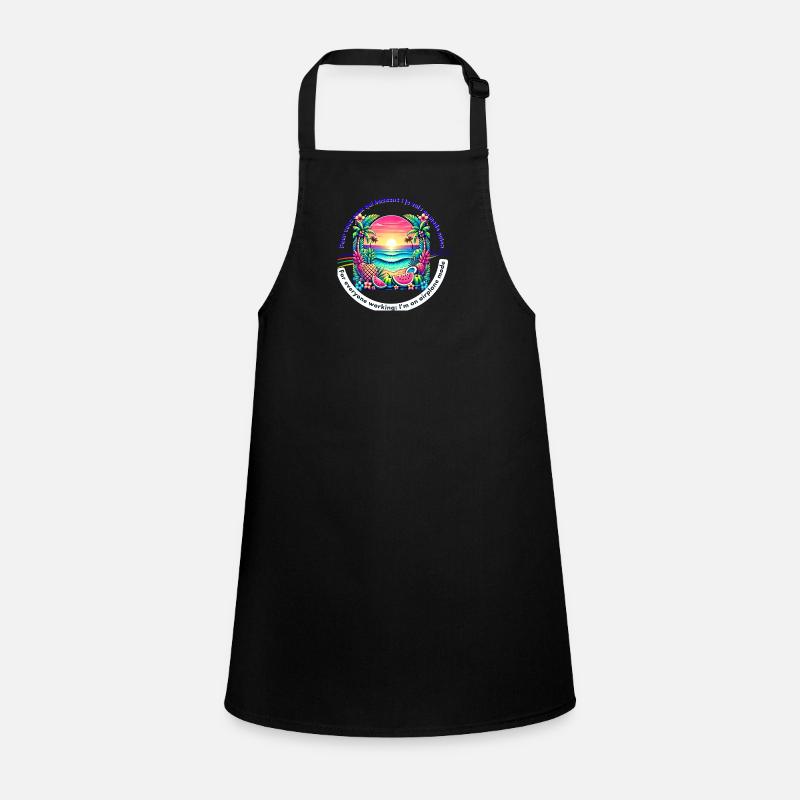 Holidays without wifi Children's Apron