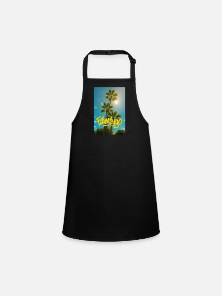 131B36D6 5B8C 4A40 ACAA 4577DE940DBF - Children's Apron - black - Front