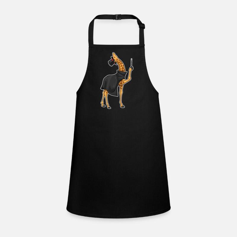 Giraffe Wizard Wand Children's Apron