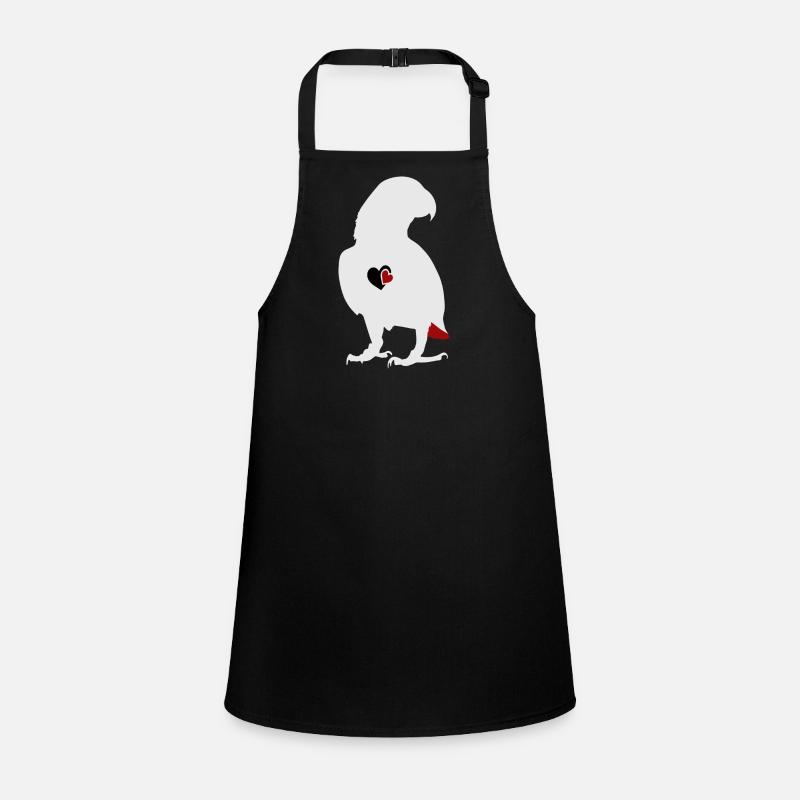 African grey parrot Children's Apron