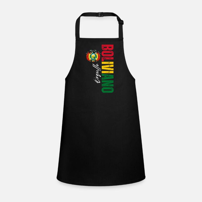 Bolivian pride, vertical design Children's Apron