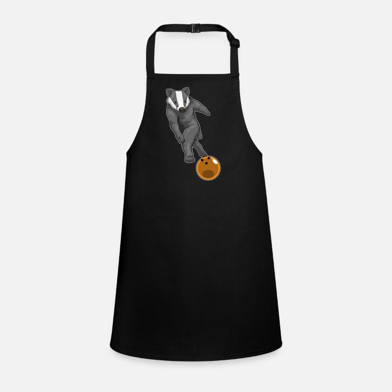 Badger Boule de bowling Tablier Enfant