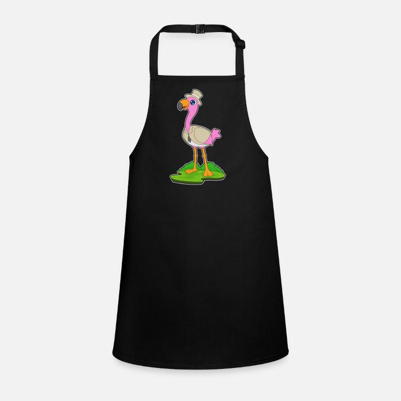 Flamingo Bräutigam Sakko Hochzeit Schürze für Kinder