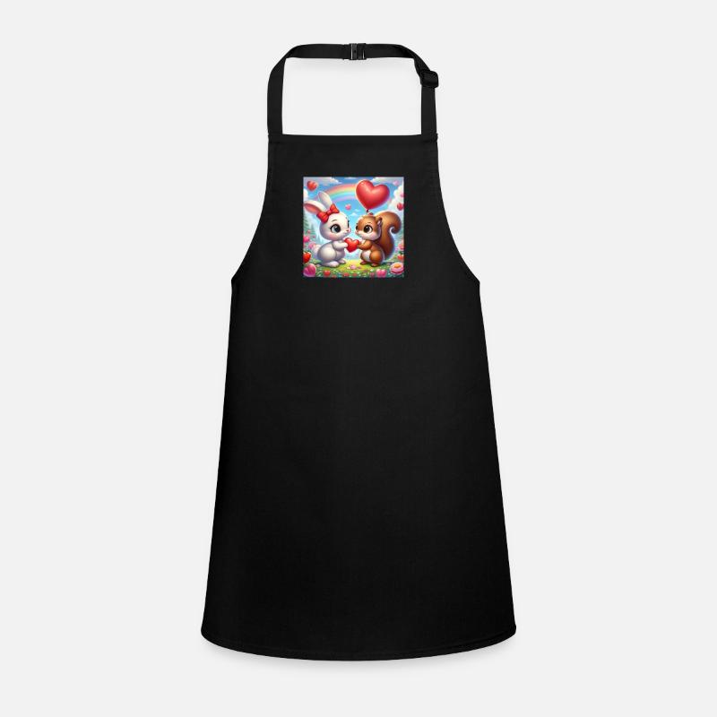 Valentinstag 1000px Schürze für Kinder
