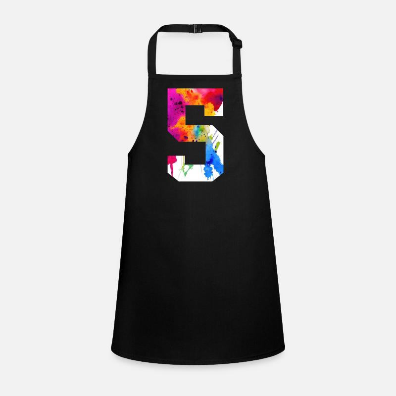 NUMBER 5 YEARS OLD 5TH BIRTHDAY Children's Apron