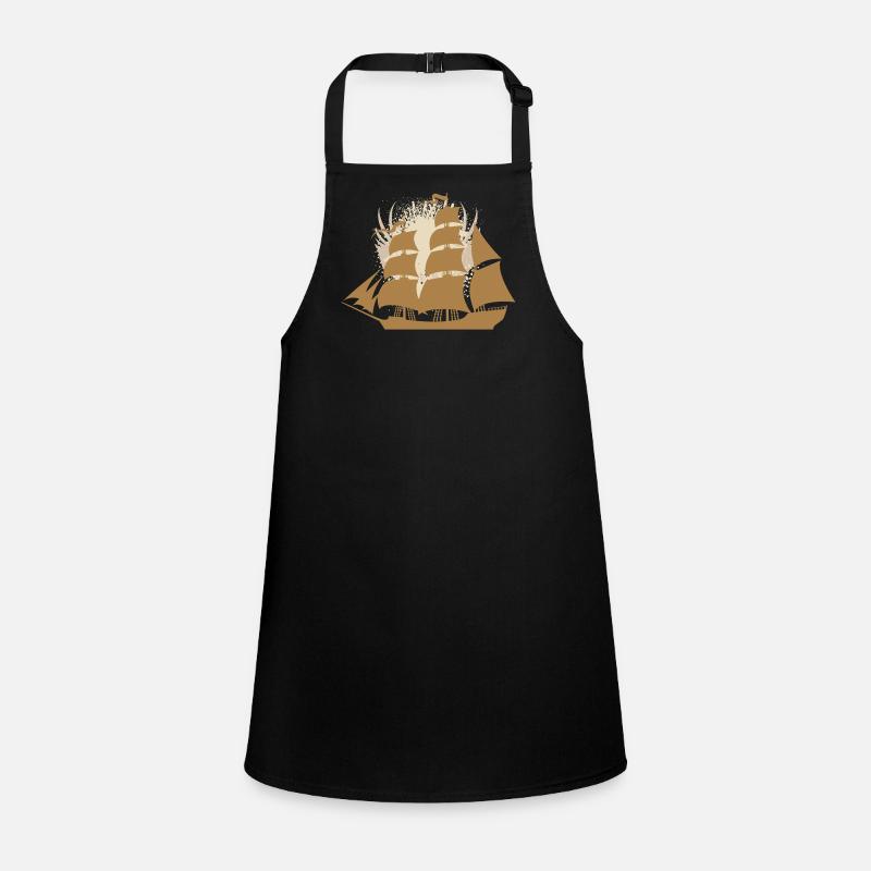 Vector background eu Children's Apron