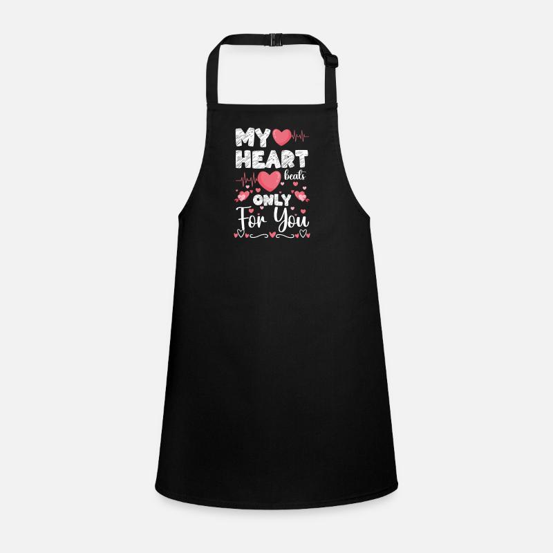 Romantic Heart Partner Children's Apron