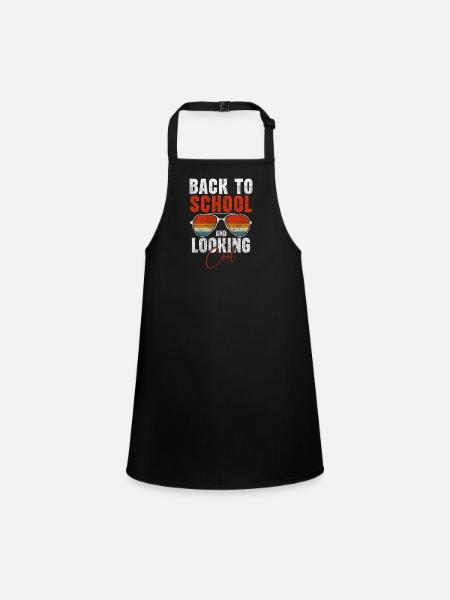Student University Money Lecturer - Children's Apron - black - Front