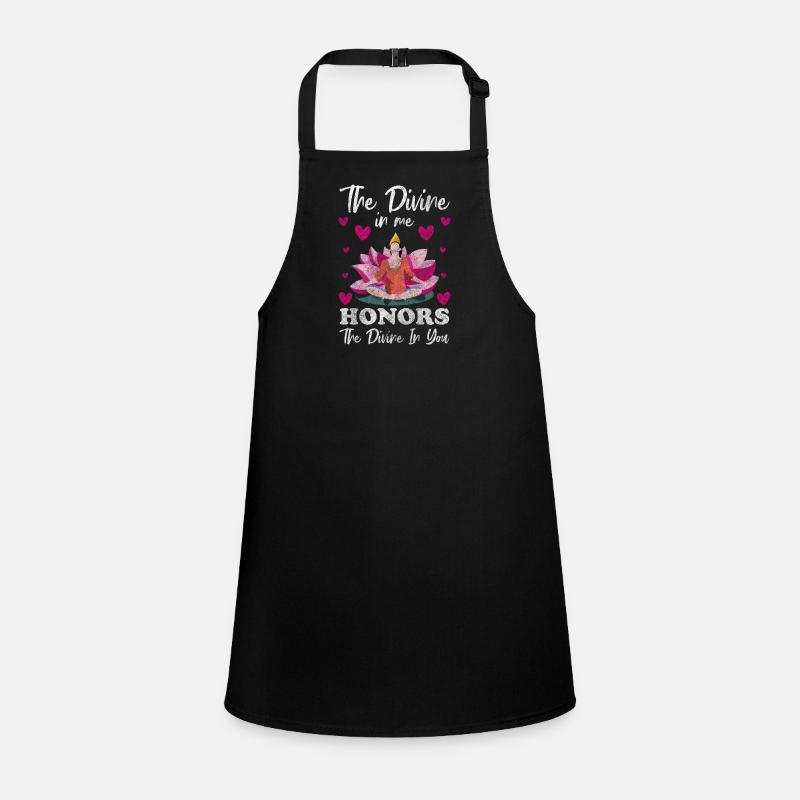 Meditation Relaxation Mindful Karma Children's Apron