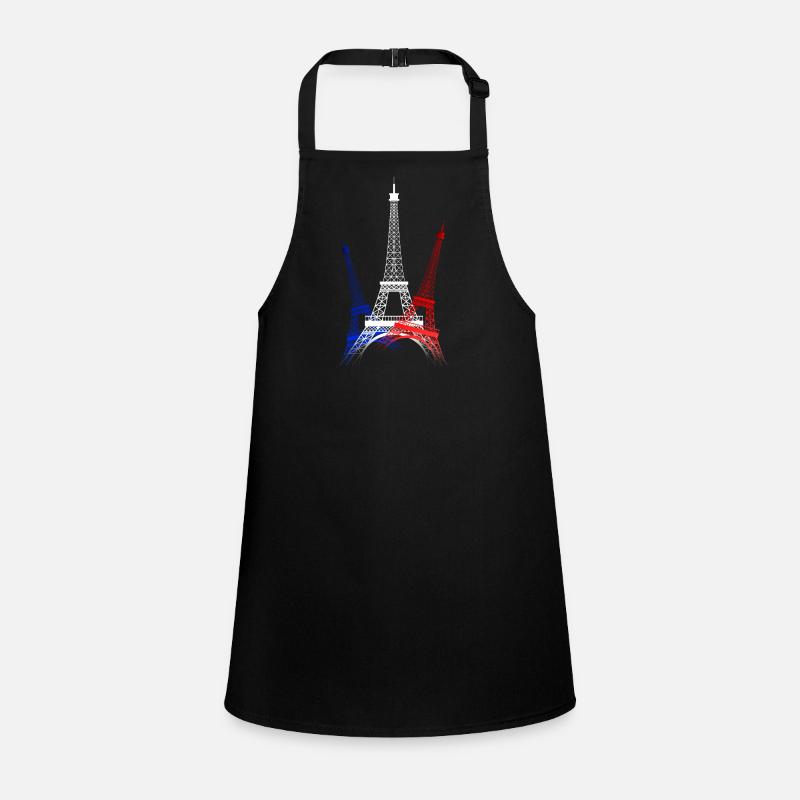 TOUR EIFFEL (Bleu-Blanc-Rouge) Tablier Enfant