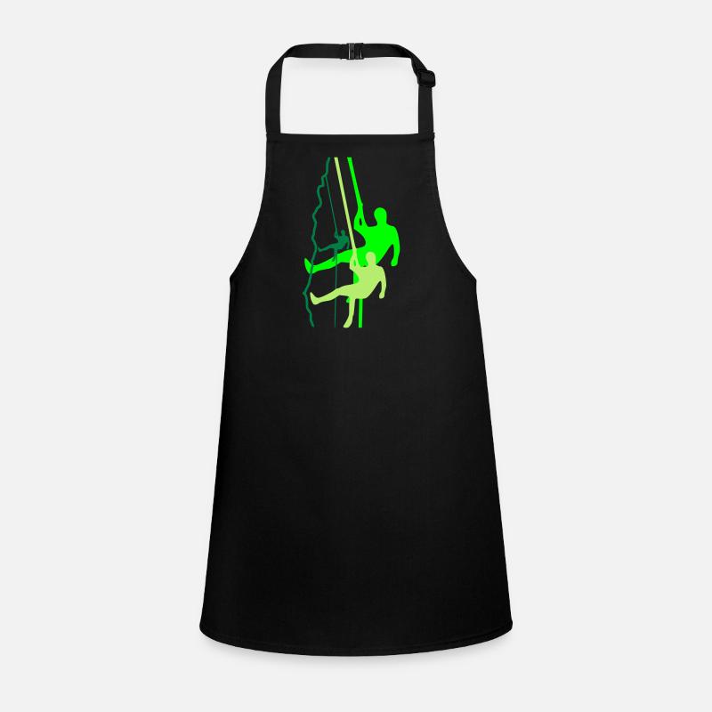 Climber rappelling Children's Apron
