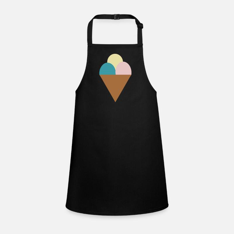 Sommer Sonne Eis Freunde Urlaub Geschenk Tshirt Schürze für Kinder