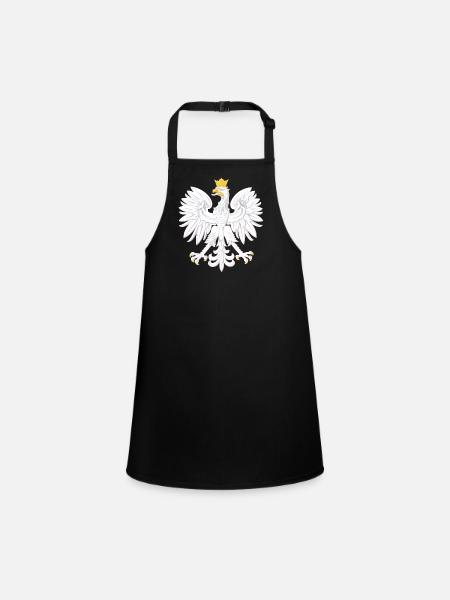 Polska Adler - Tablier Enfant - noir - Devant