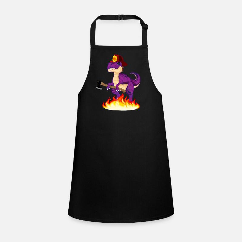 Fire Brigade Dinosaurs Children's Apron