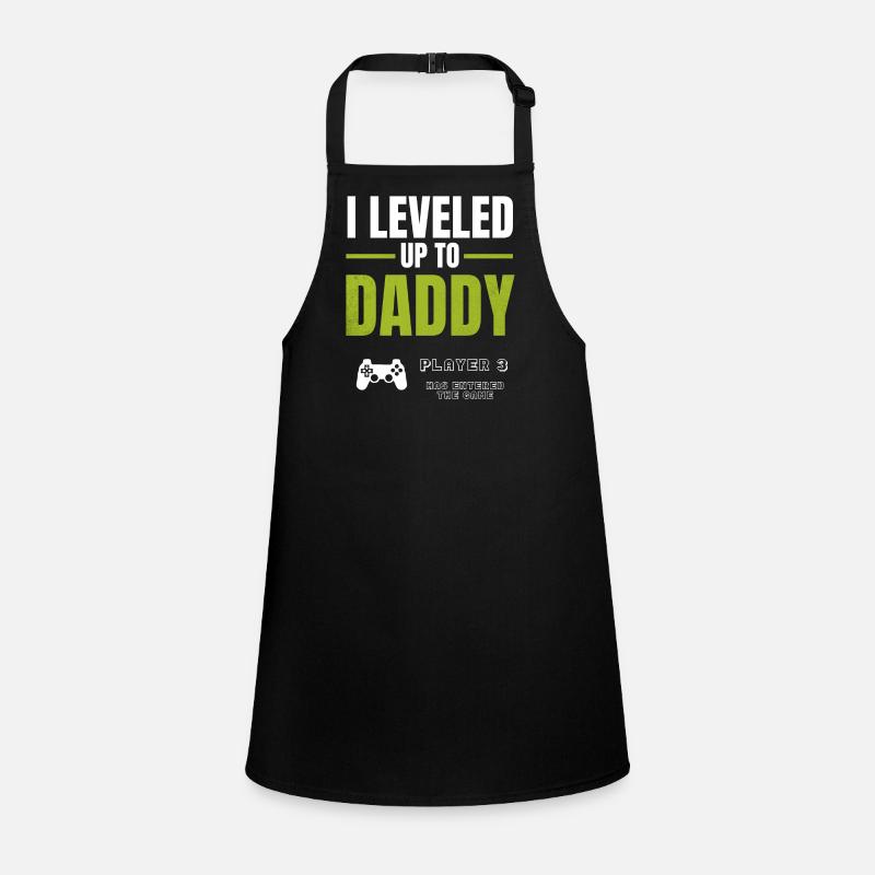 Level Up Daddy – Gamer Väter Design Children's Apron