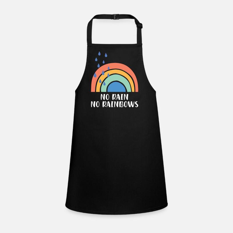No Rain No Rainbows Children's Apron