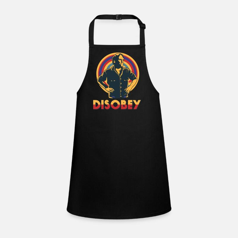 Disobey - Retro Children's Apron