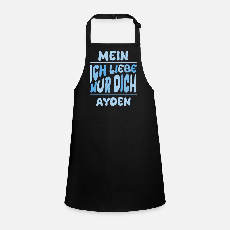 Ayden as a man Children's Apron