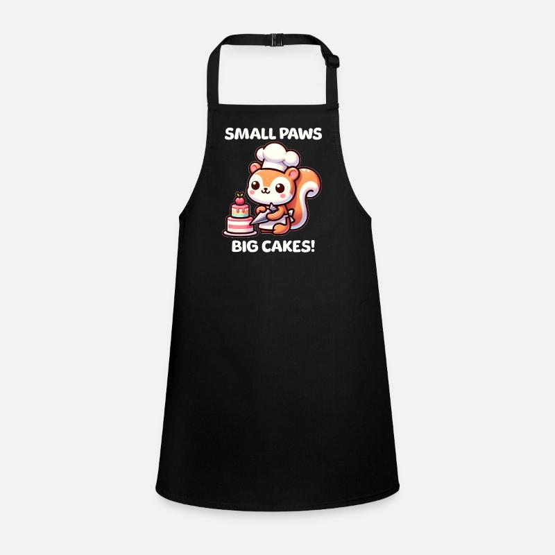 Pastry chef squirrel Children's Apron
