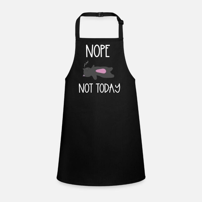 Non, pas aujourd’hui, Pyjama Illustration Tablier Enfant