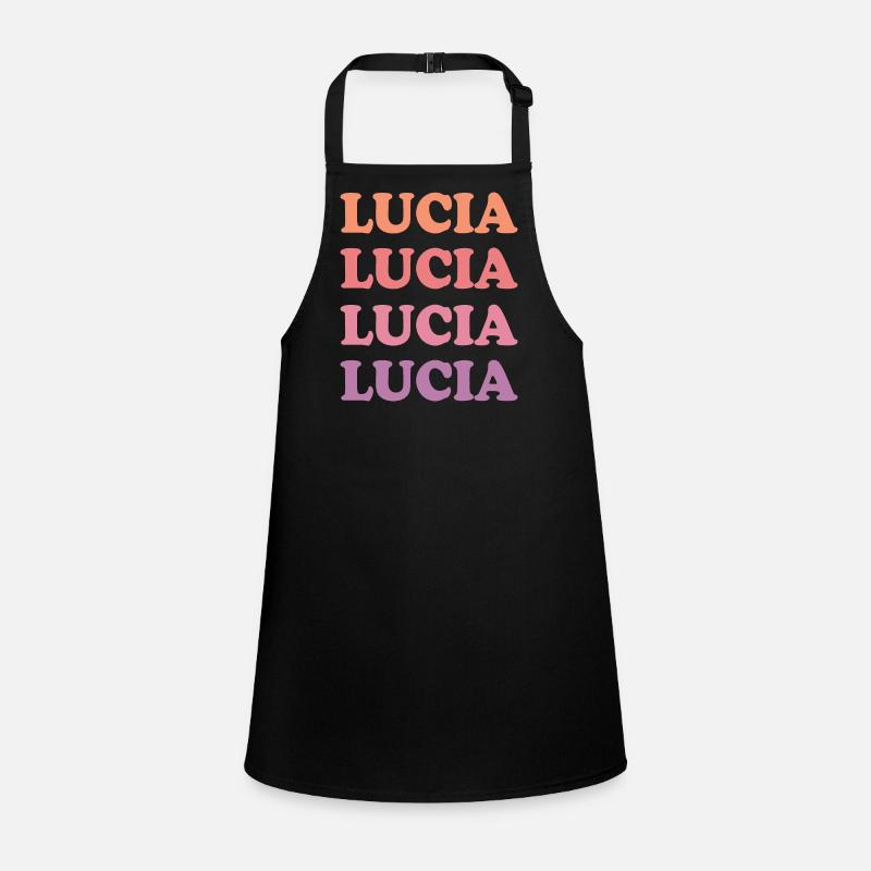 Name Lucia Children's Apron